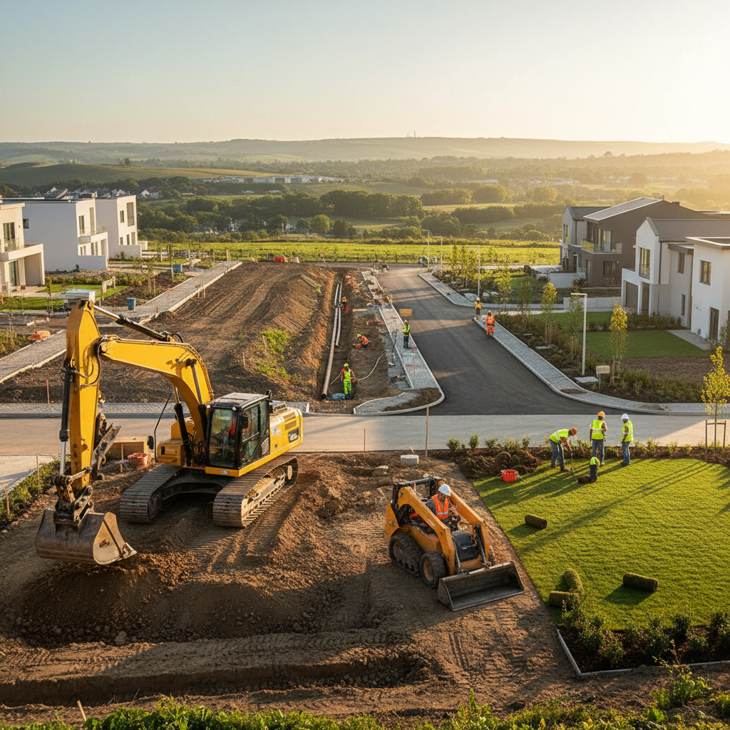 Chantier de terrassement JGSD TP
